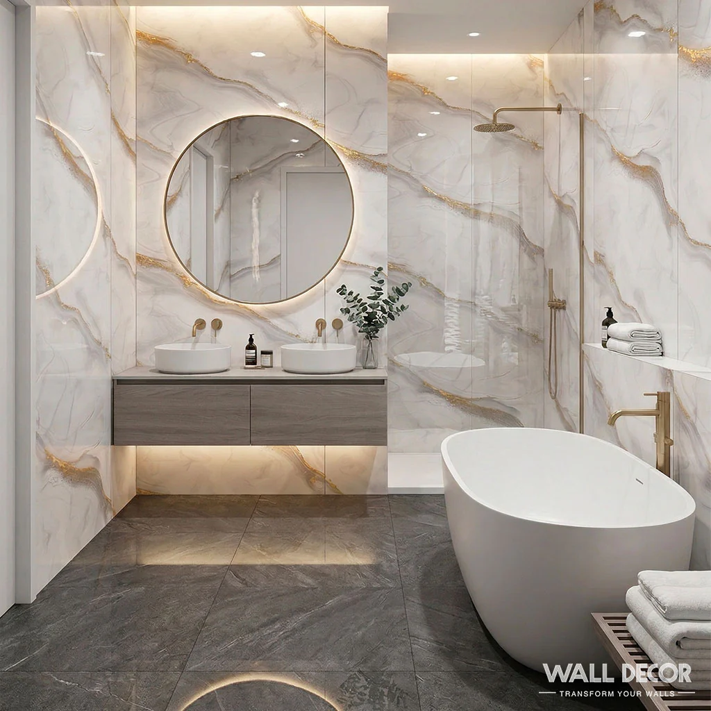 Panneau Mural Salle de Bain SPC